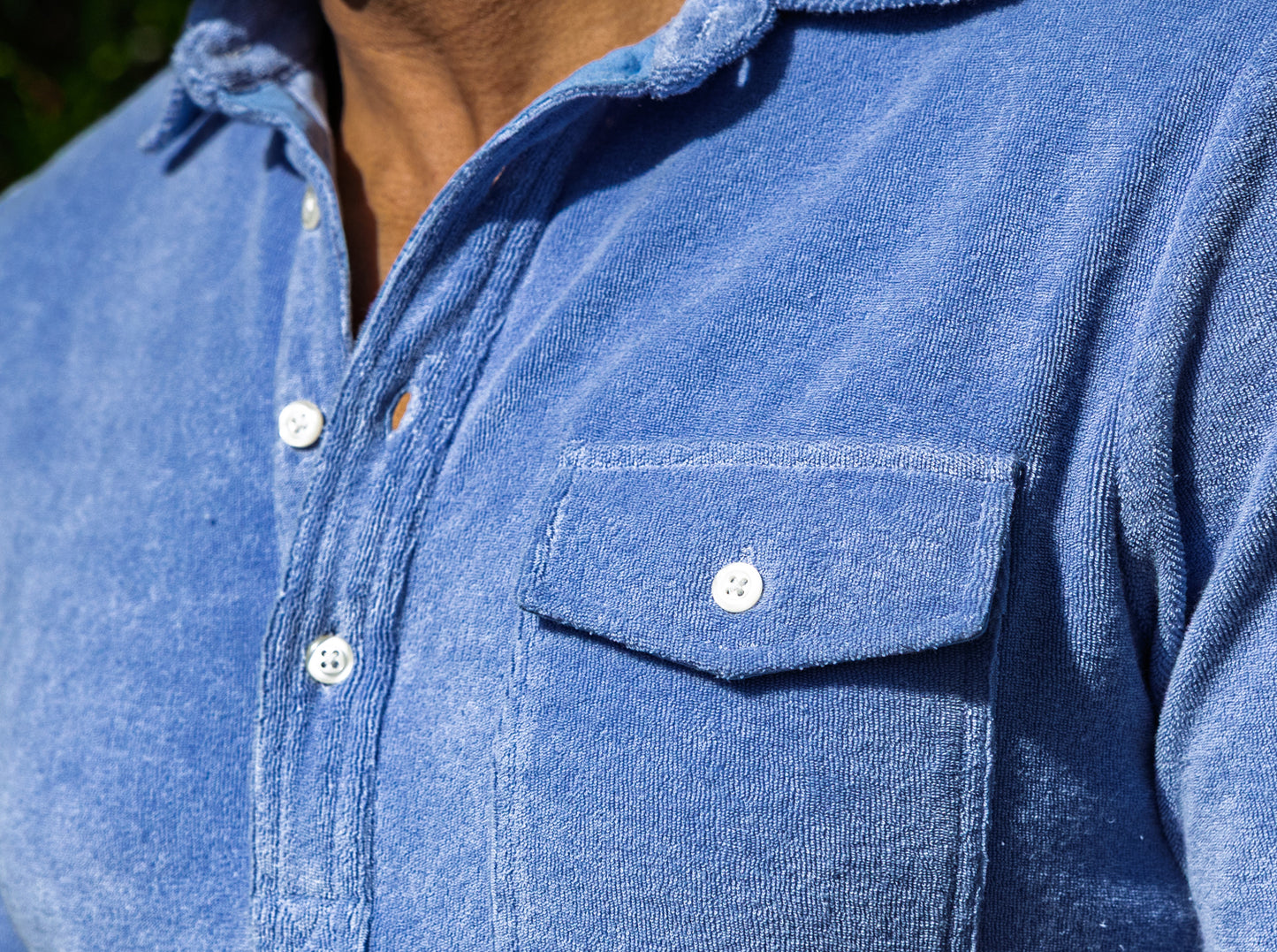 Terrycloth Players Shirt - Perry Winkle