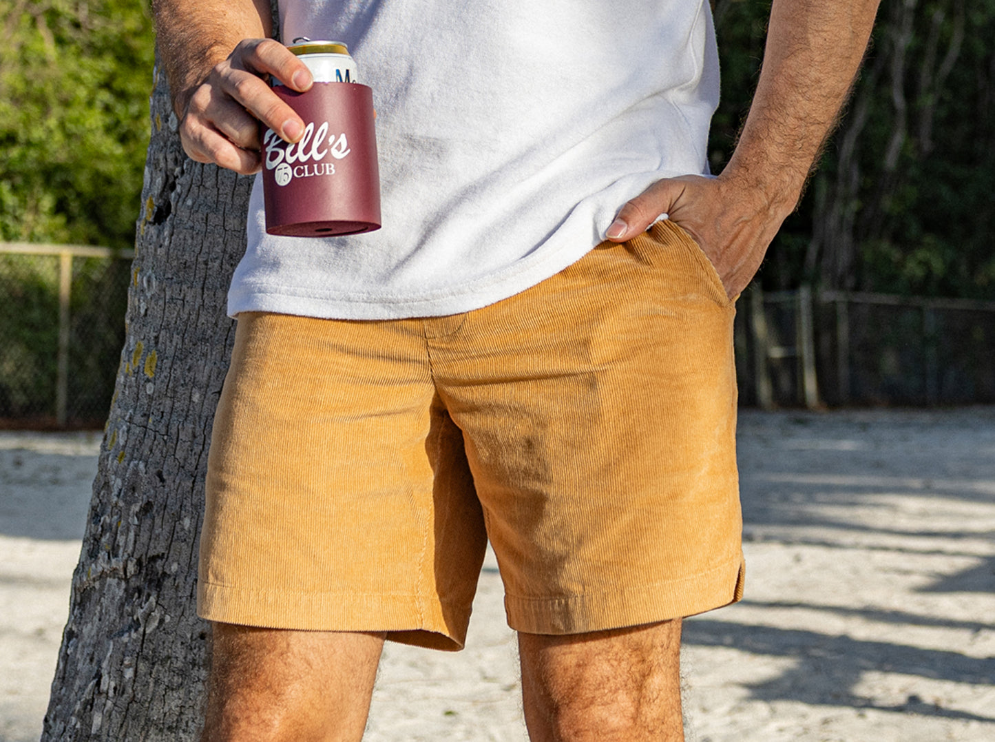 Cruiser Cord Shorts - Suntan