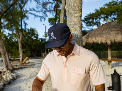 Throwback Hat - 19th Hole - Navy Ripstop