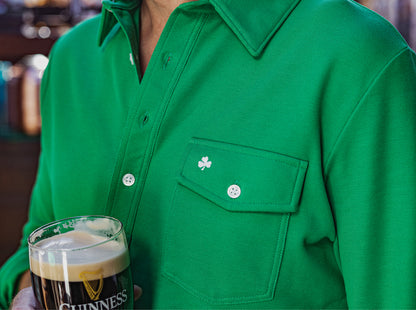 Limited Edition Long Sleeve Players Shirt - Shamrock - Green