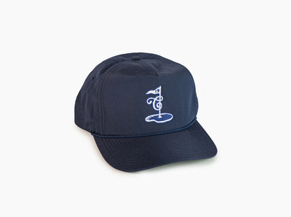 Throwback Hat - 19th Hole - Navy Ripstop