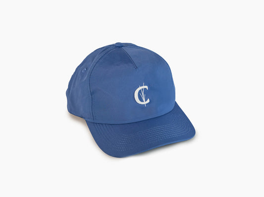 Throwback Hat - Grassy C - Dark Blue Ripstop