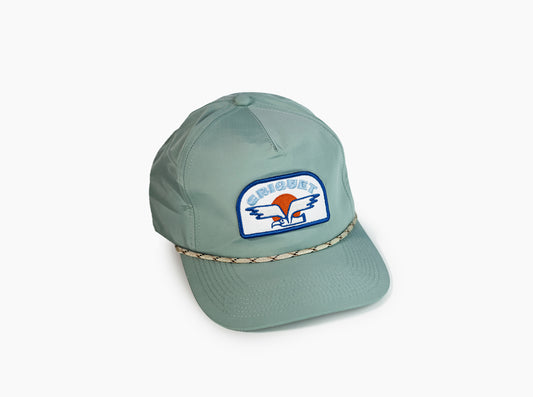 Throwback Hat - Criquet Eagle - Sage Ripstop