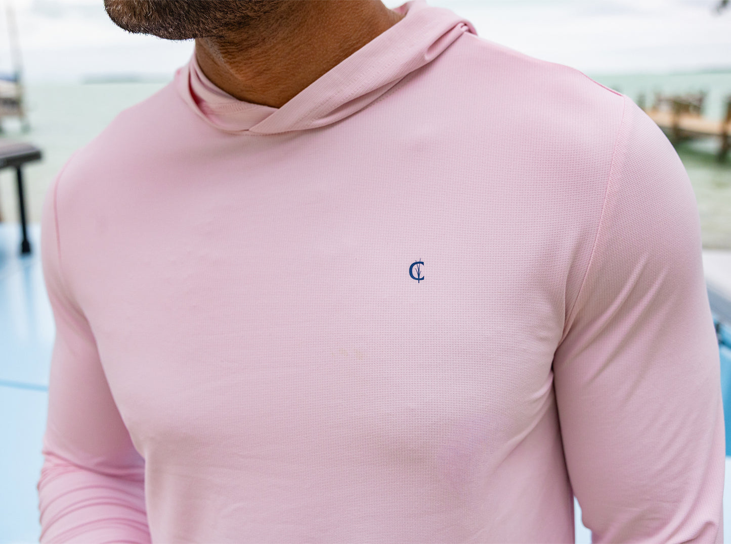 Hoodie Sun Shirt - Pink