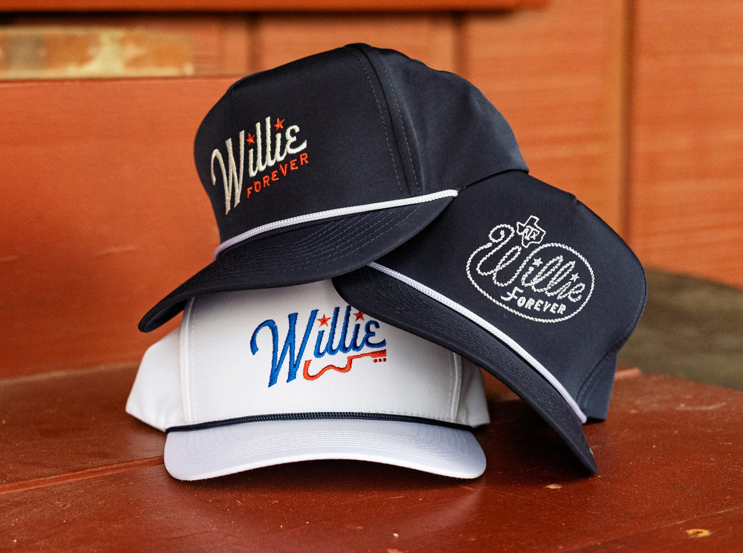 Willie Nelson Rope Hat - Willie Forever Lasso - Navy