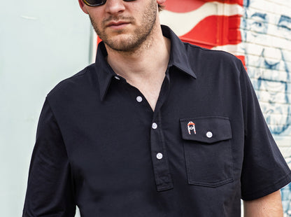 Willie Nelson Players Shirt - The Icon - Black