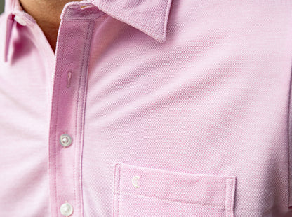 Oxford Pique Players Shirt  - King Crab