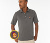 Arizona State - Coach's Performance Players Shirt - Sparky - Heather Grey