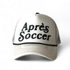 Après Soccer White & Black Foam Trucker Cap