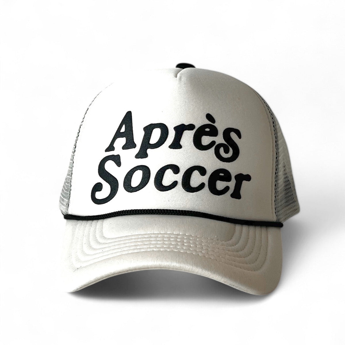 Après Soccer White & Foam Trucker Cap