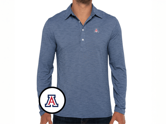 Arizona - Brrr Long Sleeve Range Polo - A - Riviera