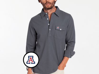 Arizona - Long Sleeve Players Shirt - A - Blue Steel
