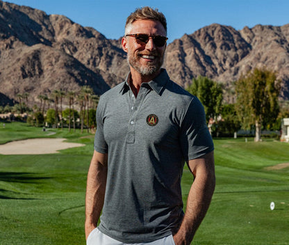 ATLANTA UNITED - Range Polo - Crest - Blackjack