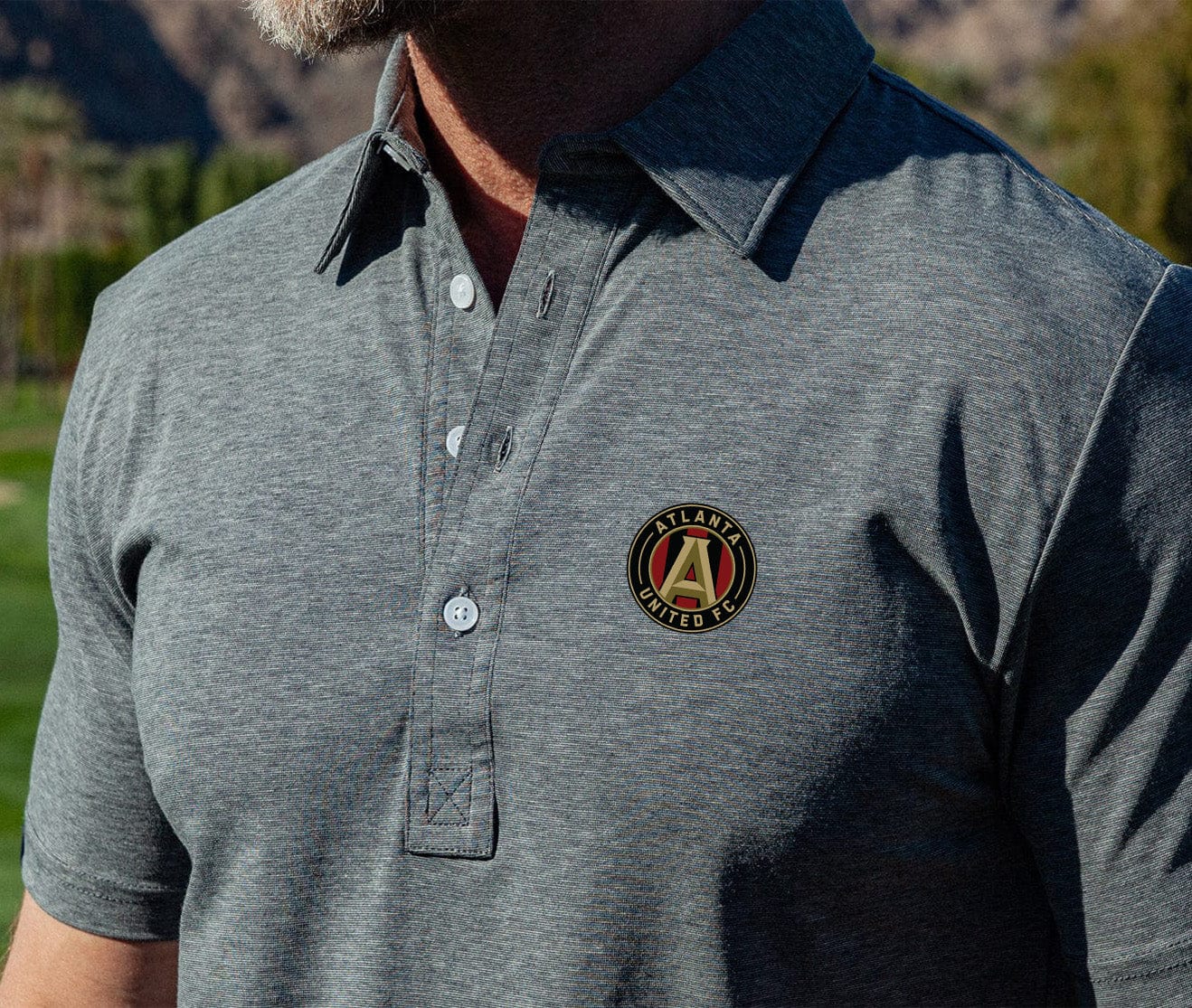 ATLANTA UNITED - Range Polo - Crest - Blackjack