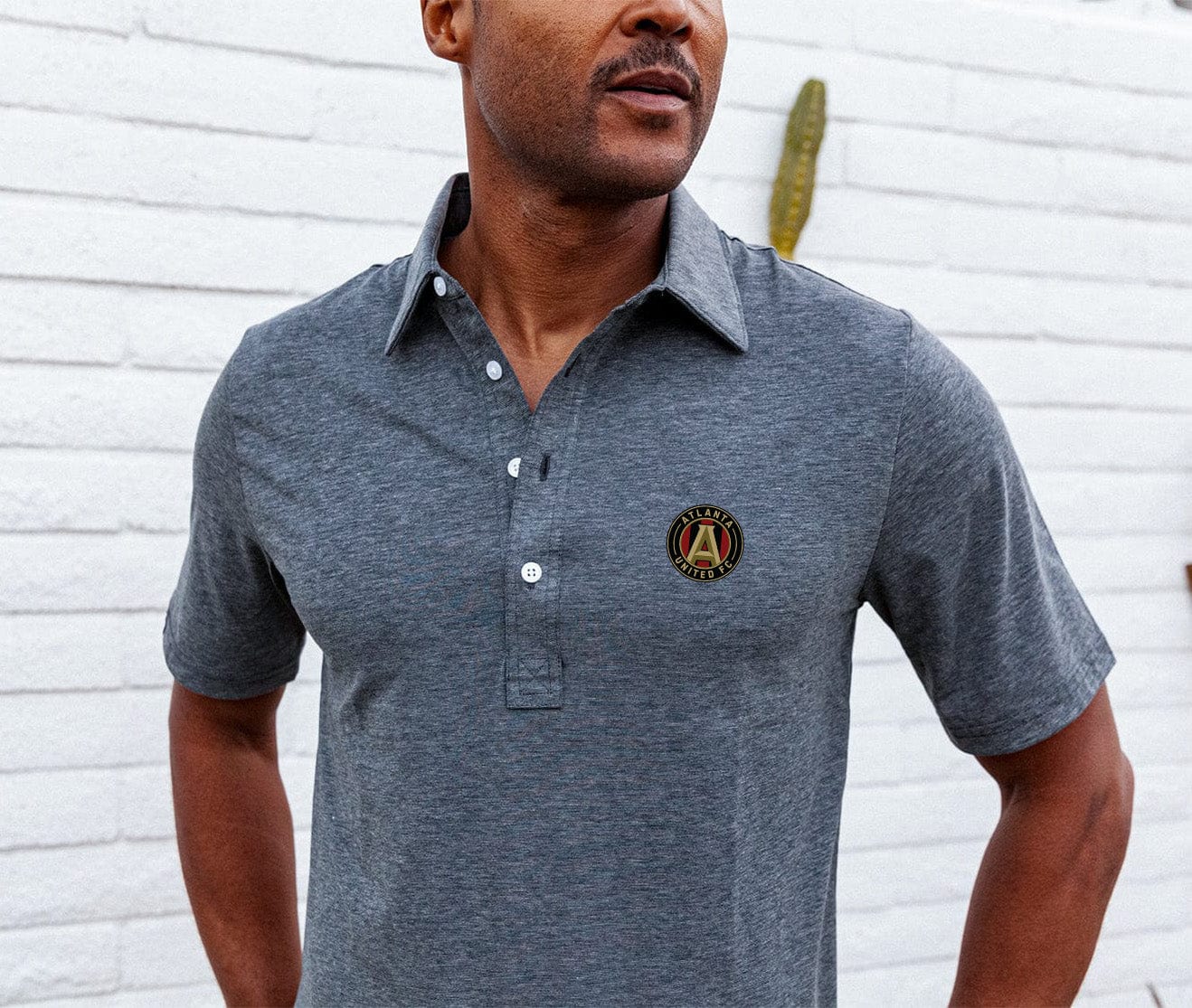 ATLANTA UNITED - Range Polo - Crest - Blackjack
