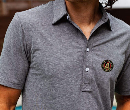ATLANTA UNITED - Range Polo - Crest - Blackjack