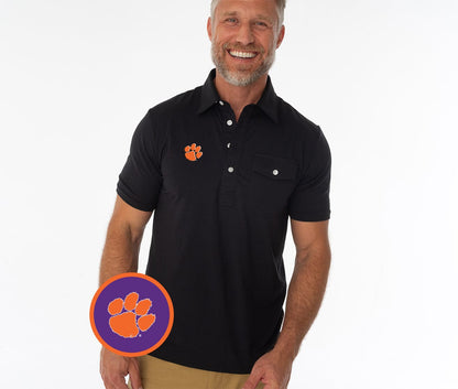 Clemson - Coach's Players Shirt - Paw - Black