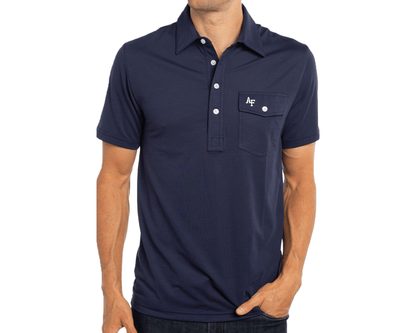Air Force - Coach's Performance Players Shirt - Interlock - Navy
