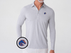 Boise State - Brrr Long Sleeve Range Polo - Bronco - Silverado