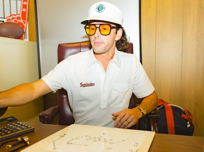 Florida State - Retro Coach's Shirt - Seminoles - White