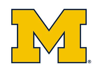 Michigan - Brrr Long Sleeve Range Polo - M Logo - Silverado