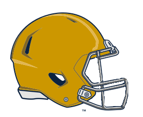 Notre Dame - Long Sleeve Players Shirt - Helmet - White