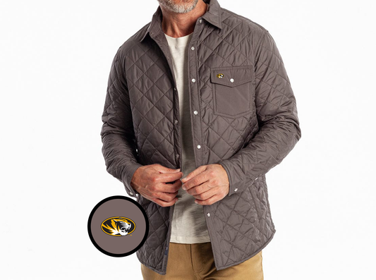 Missouri - Coach's Shacket - Tiger - Charcoal