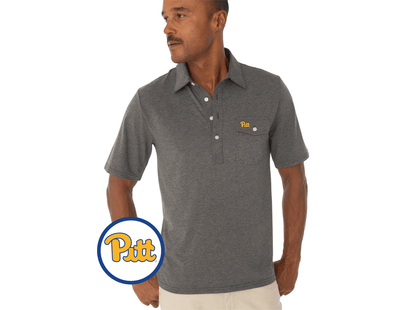 Pitt - Coach's Performance Players Shirt - Pitt - Heather Grey
