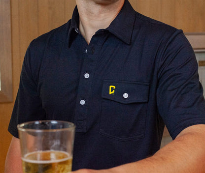 COLUMBUS CREW - Coaches Players Shirt - C 96 - Black