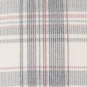 Corduroy Pearl Snap - Cream Plaid