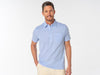 Oxford Pique Players Shirt - Sky