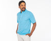 Top-Shelf Players Shirt - Teal Microstripe