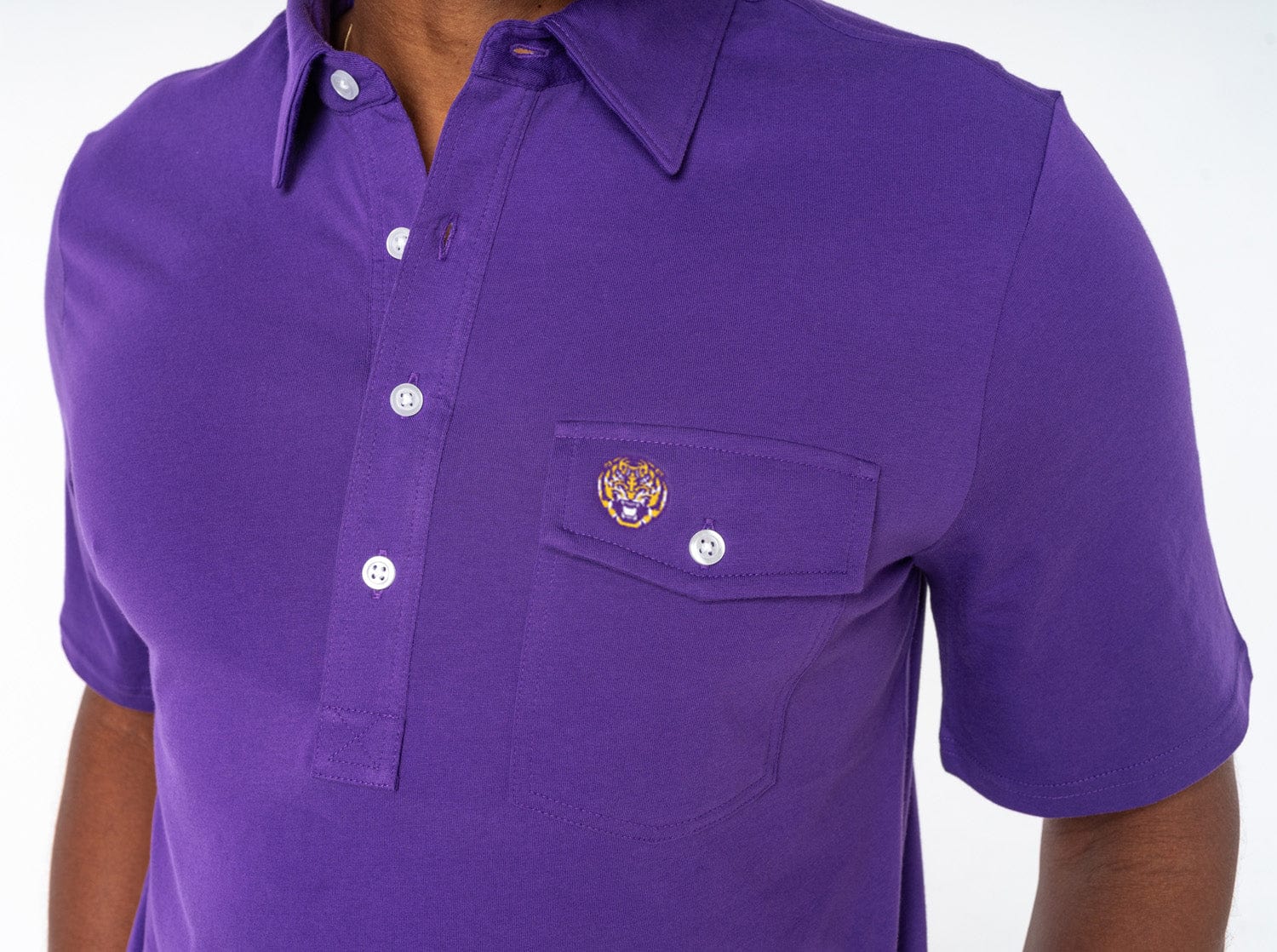 LSU - Coach's Players Shirt - Tiger