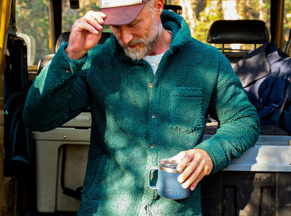 Shepherd Shacket - Moss