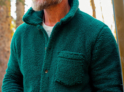 Shepherd Shacket - Moss