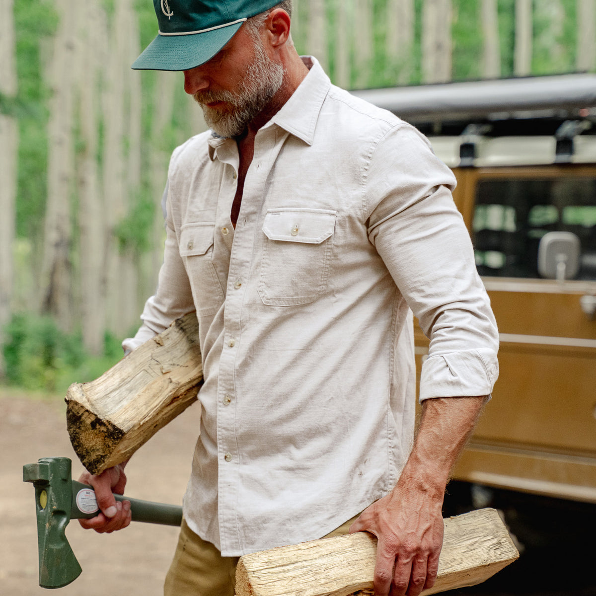 Utility Shirt - Natural