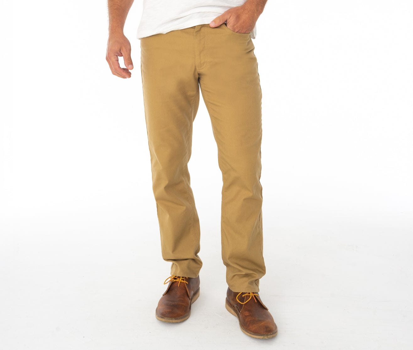 Comfort Canvas Pant - Camel