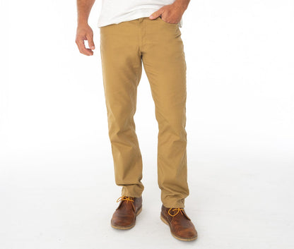 Comfort Canvas Pant - Camel