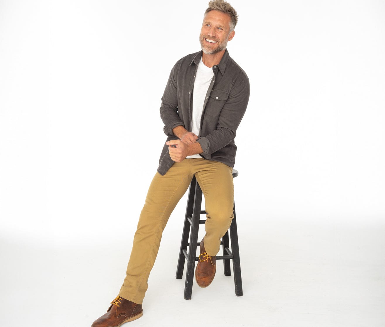 Comfort Canvas Pant - Camel