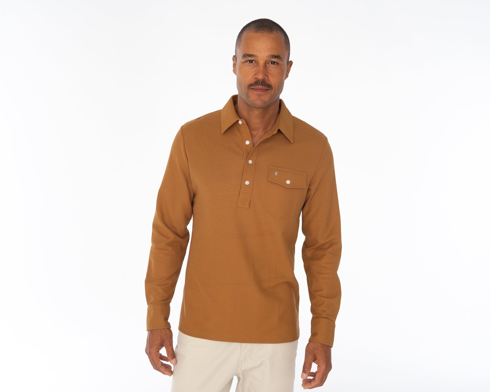 Long Sleeve Players Shirt - Almond Brother