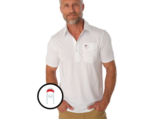 Willie Nelson Players Shirt - The Icon - Bright White