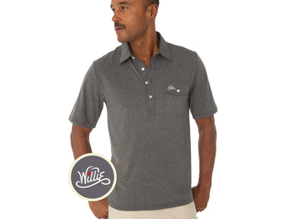 Willie Nelson Players Shirt - The Outlaw - Heather Grey