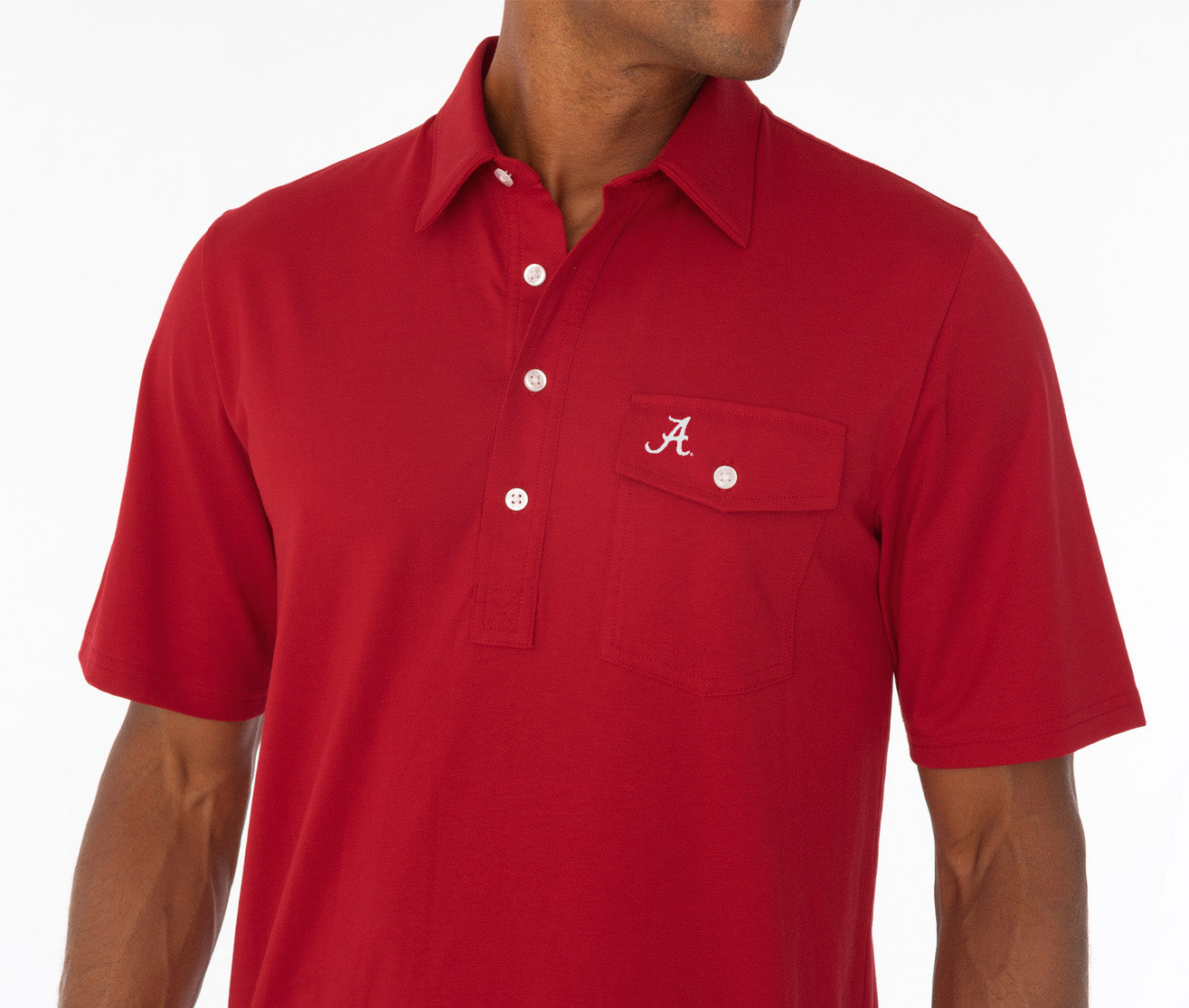 Alabama - Coach's Performance Players Shirt - A - Crimson - Secondary