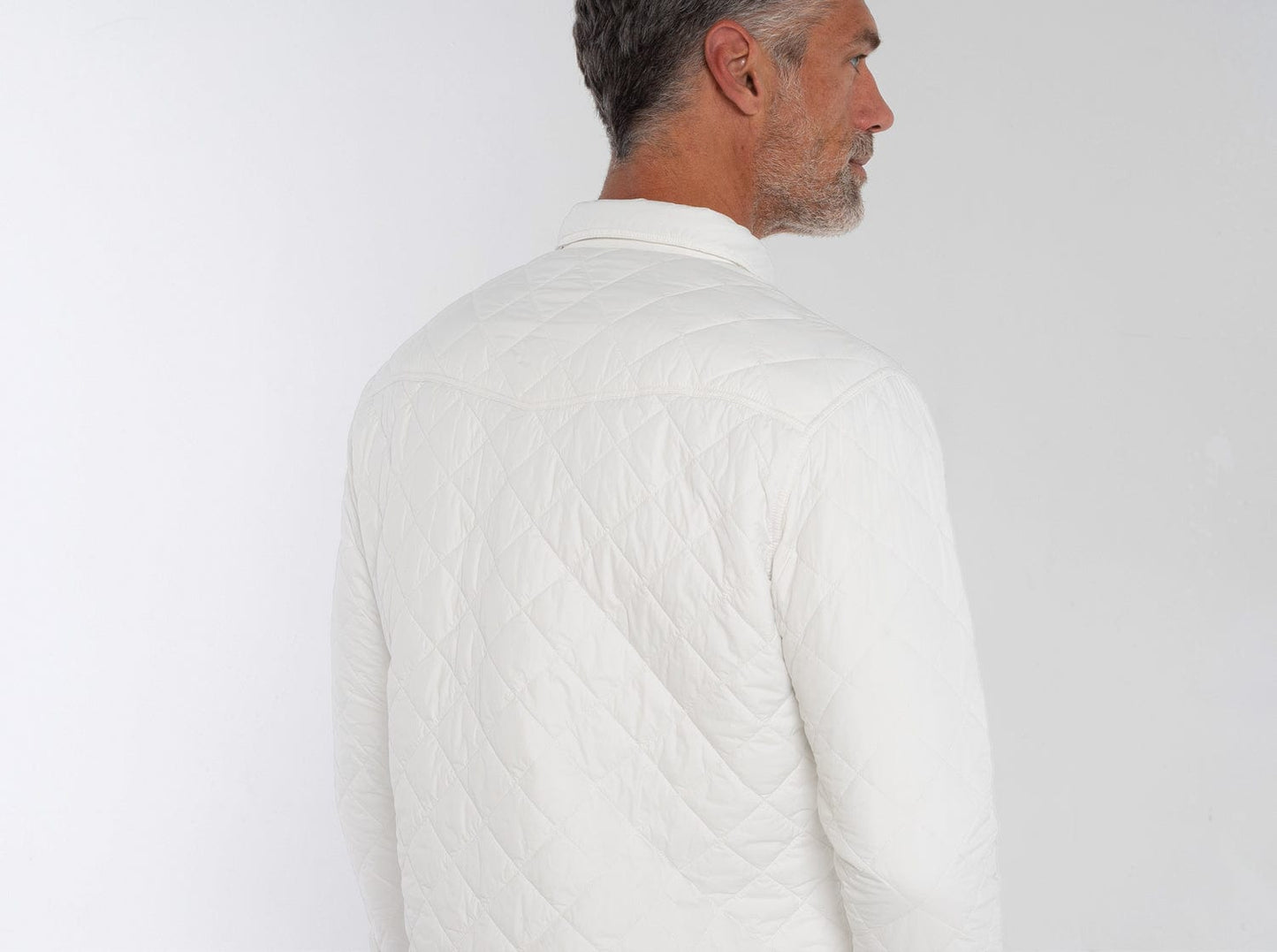 Quilted Shacket - White Album