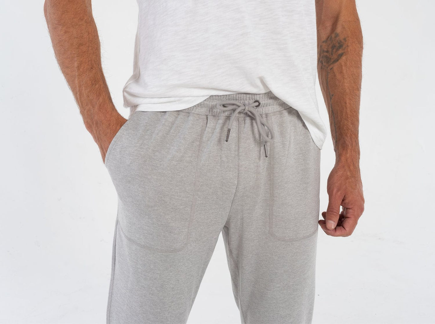 Lounge Jogger - Light Gray