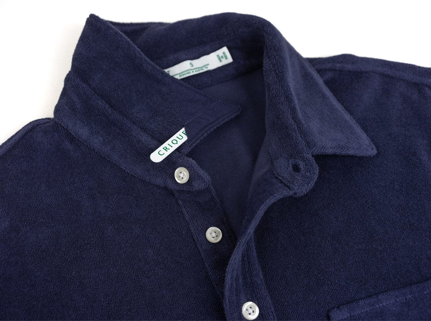 Terrycloth Players Shirt - Midnight Toker