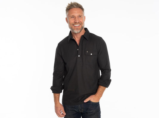 Long Sleeve Players Shirt - Blackstone