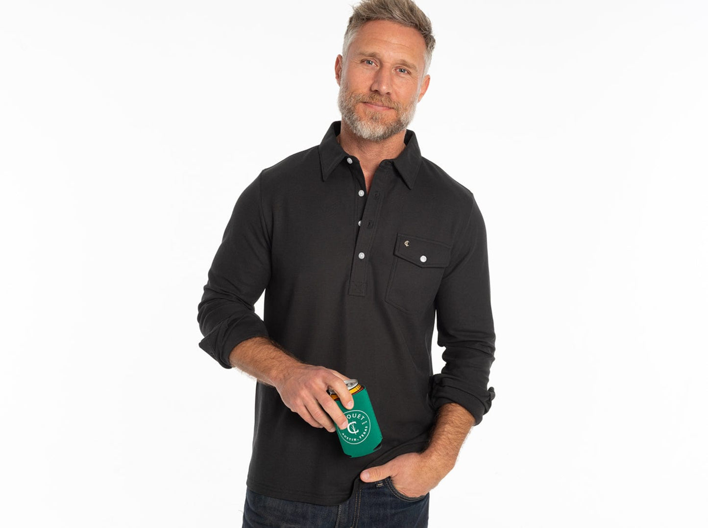Long Sleeve Players Shirt - Blackstone