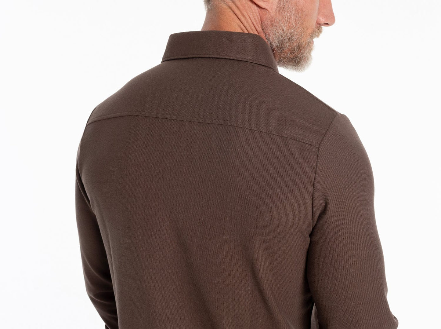 Long Sleeve Players Shirt - Espresso Martini