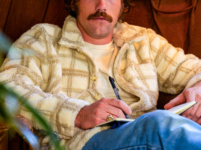 Shepherd Shacket - Cream Plaid